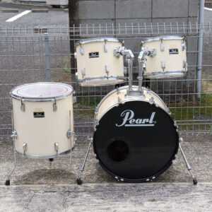 【中古】Pearl Forum Series ドラムセット 4点 ホワイト