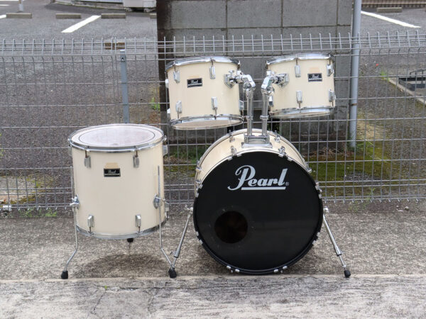 【中古】Pearl Forum Series ドラムセット 4点 ホワイト