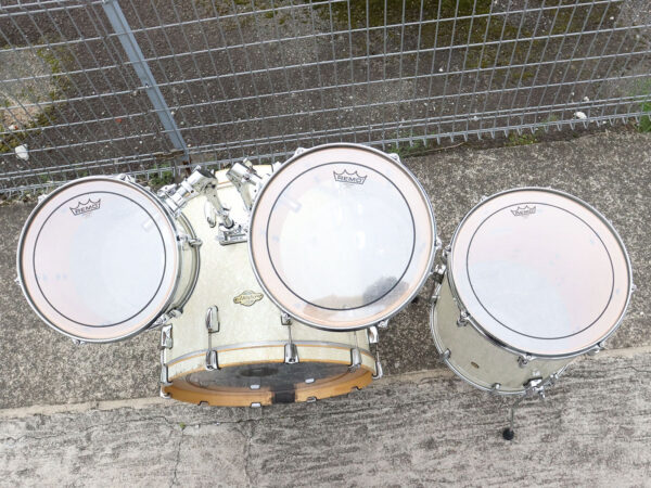 【中古】Pearl Masters Premium Maple White Pearl ドラムセット 4点【送料無料】 - 画像 (3)
