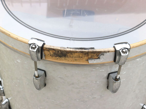 【中古】Pearl Masters Premium Maple White Pearl ドラムセット 4点【送料無料】 - 画像 (6)
