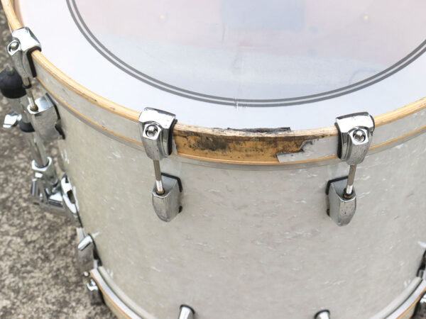 【中古】Pearl Masters Premium Maple White Pearl ドラムセット 4点【送料無料】 - 画像 (7)