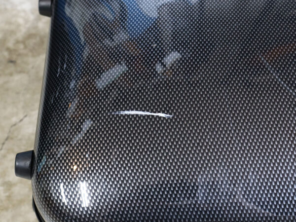 【中古】メーカー不明 バイオリン用湿度計付きハードケース カーボンファイバー製 - 画像 (5)