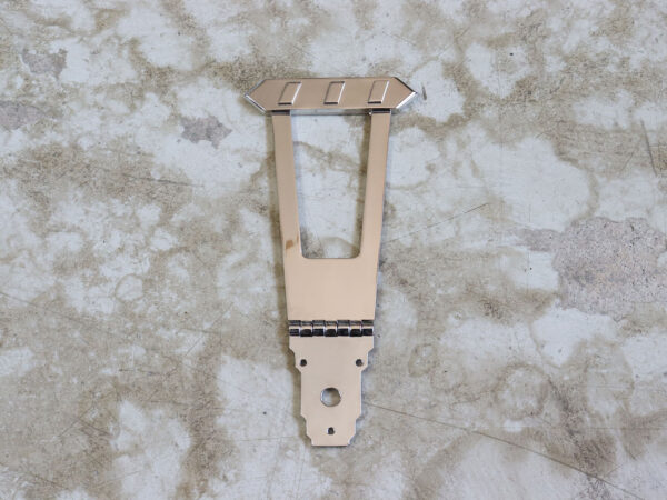 【中古・美品】メーカー不明 フルアコ アーチトップ用 テールピース