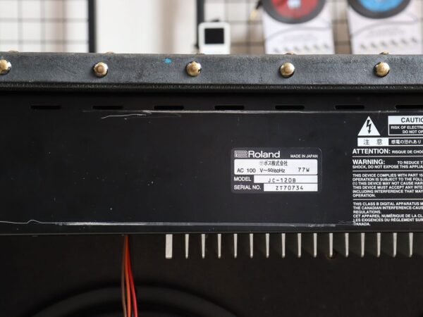 【中古・難あり】Roland JC-120 ジャズコーラス - 画像 (5)