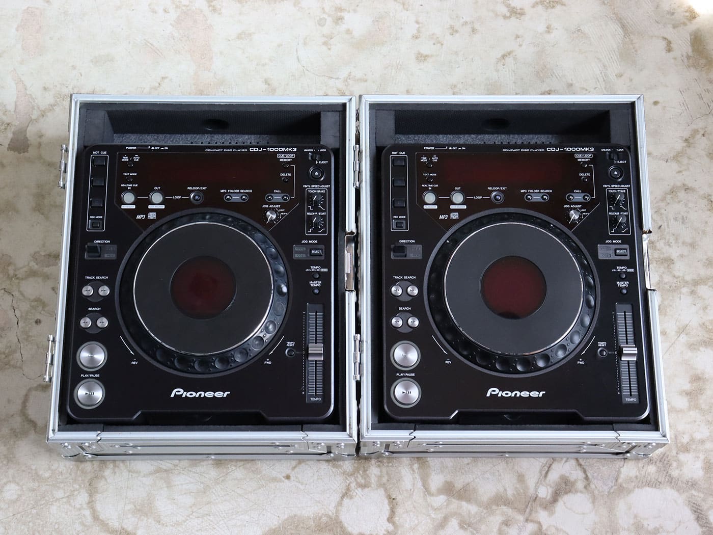 【中古】Pioneer CDJ-1000MK3 ペア ハードケース付き