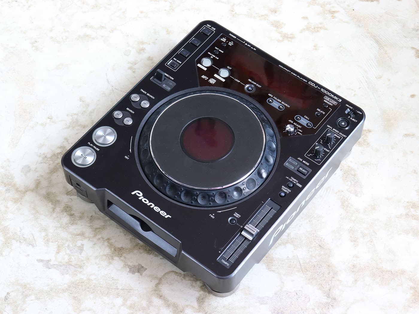 【中古】Pioneer CDJ-1000MK3 ペア ハードケース付き - 画像 (4)
