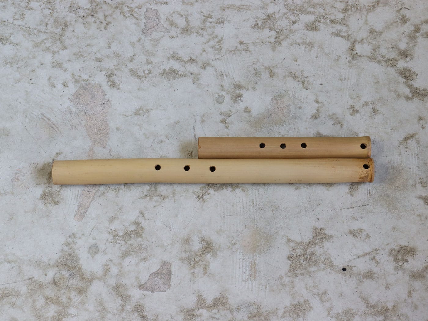 【中古】メーカー不明 オヘ・ハノ・イフ(鼻笛) 2本セット