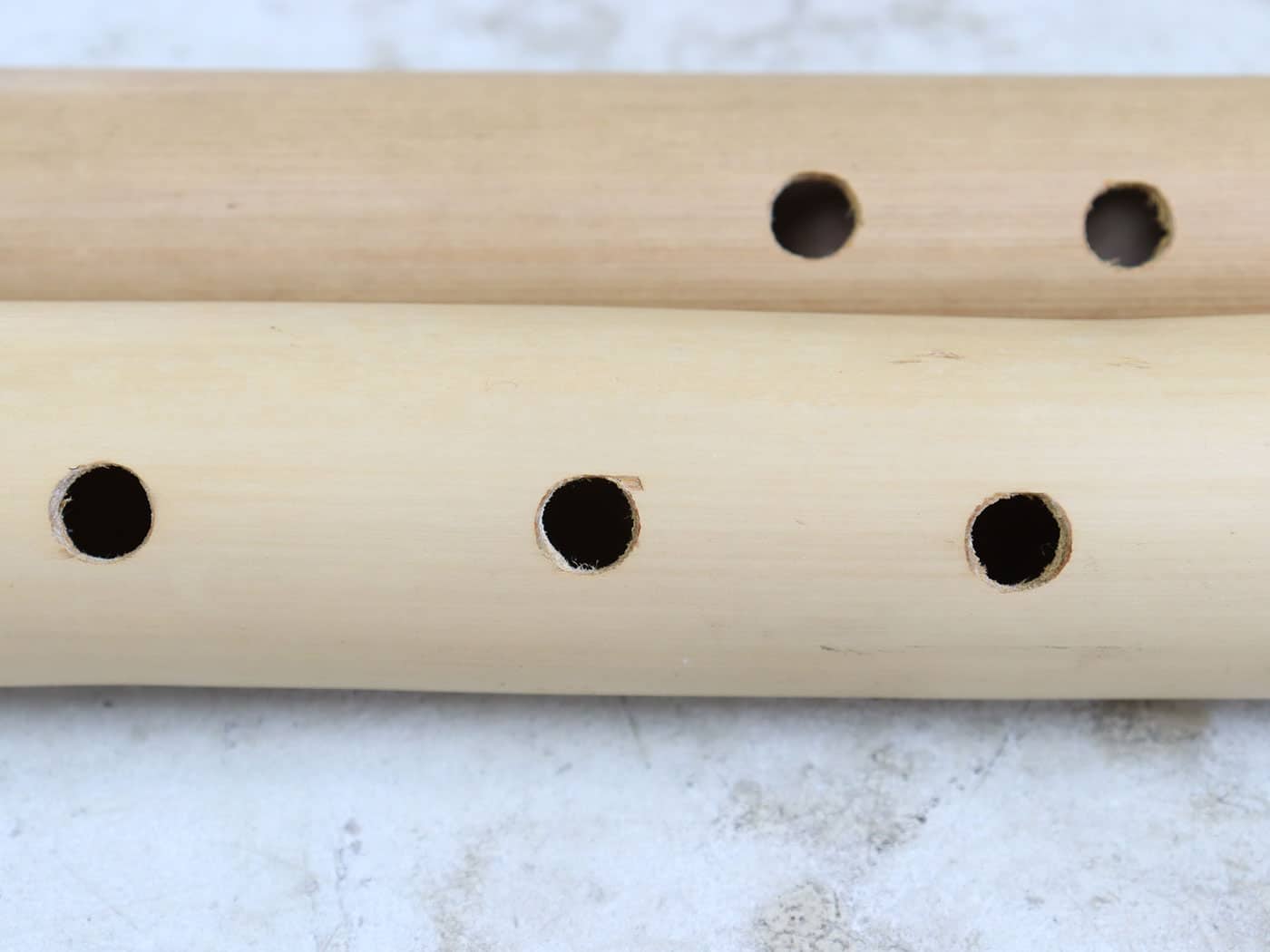 【中古】メーカー不明 オヘ・ハノ・イフ(鼻笛) 2本セット - 画像 (3)