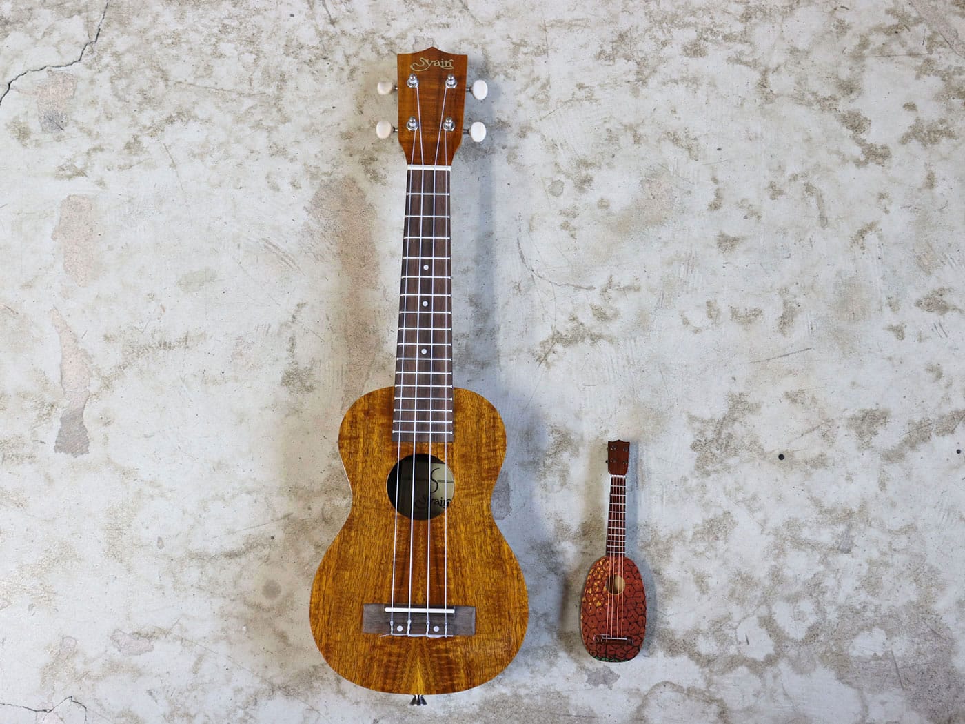 【中古】ミニチュアウクレレ 飾り - 画像 (8)