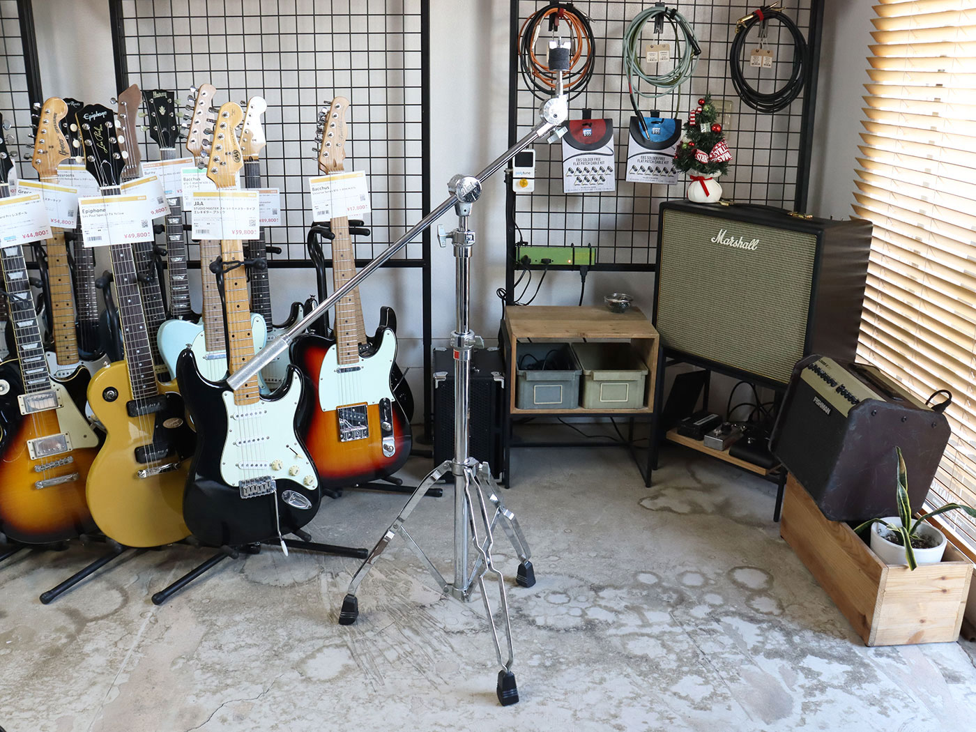 【中古】Pearl PATENTEDシリーズ シンバルスタンド ブームタイプ - 画像 (2)