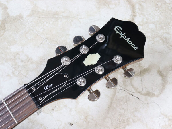 【中古】Epiphone Dot Natural セミアコ - 画像 (5)