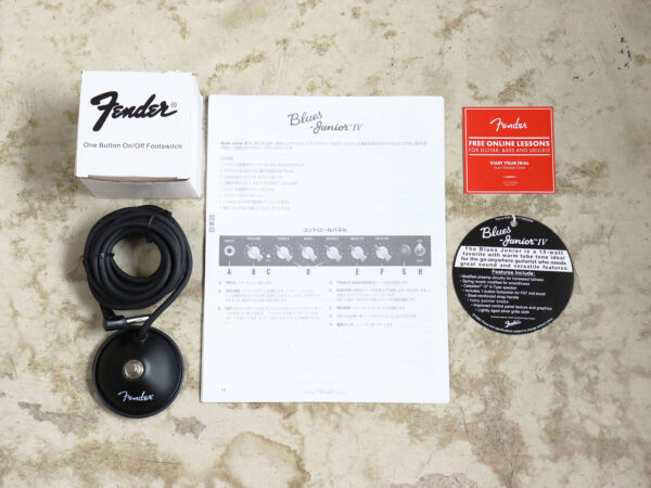 【中古】Fender Blues Junior IV 真空管アンプ 15w - 画像 (4)