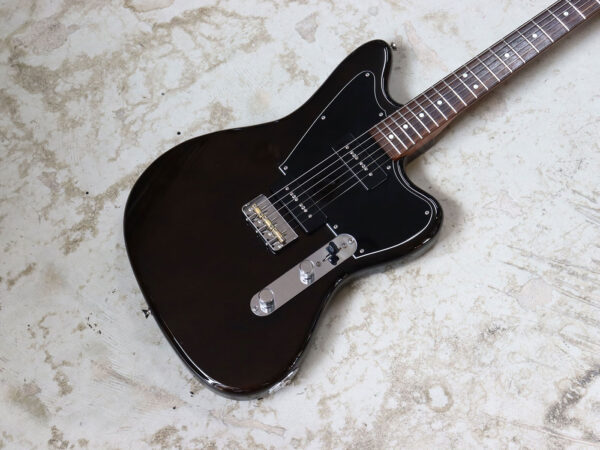 【中古】Fender Limited Mahogany Offset Telecaster P90 Black Trans 2019年製 テレマスター - 画像 (2)