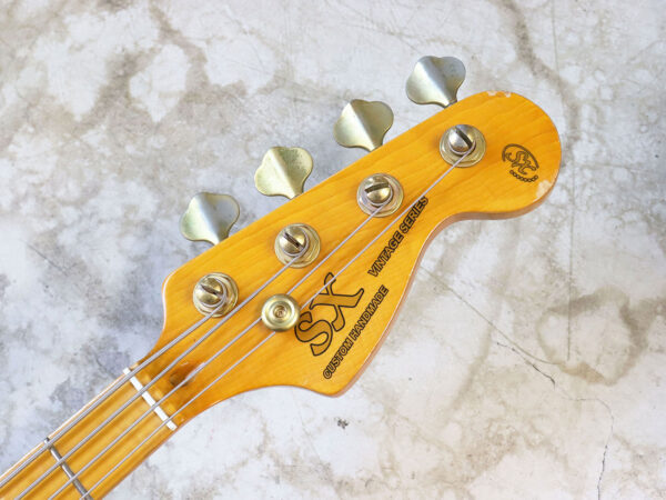 【中古】SX Custom Handmade Vintage Series ジャズベースタイプ ナチュラル - 画像 (5)