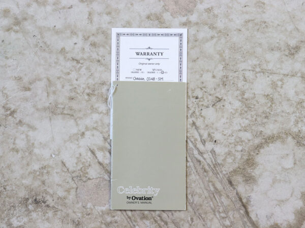 【中古】Ovation Celebrity CC48 SM スポルテッドメイプル エレアコ - 画像 (10)