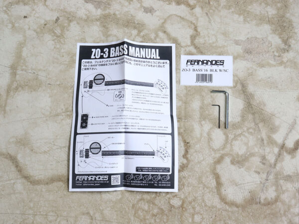【中古】FERNANDES ZO-3 BASS'16 エレキベース - 画像 (9)