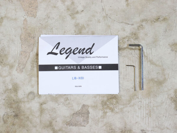 【中古】Legend LJB-Z ジャズベースタイプ ブラック - 画像 (9)