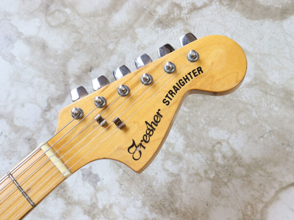 【中古】Fresher STRAIGHTER FS-331B ストラトタイプ 1970年代 マツモク製 ブラック - 画像 (5)