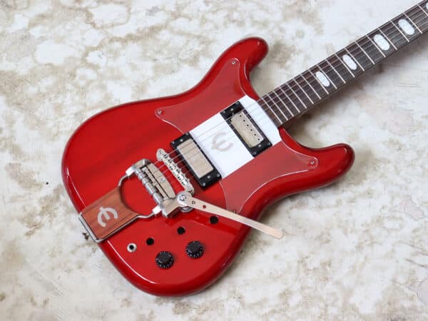 【中古】Epipone Crestwood Custom Cherry 2021年製復刻版 - 画像 (2)