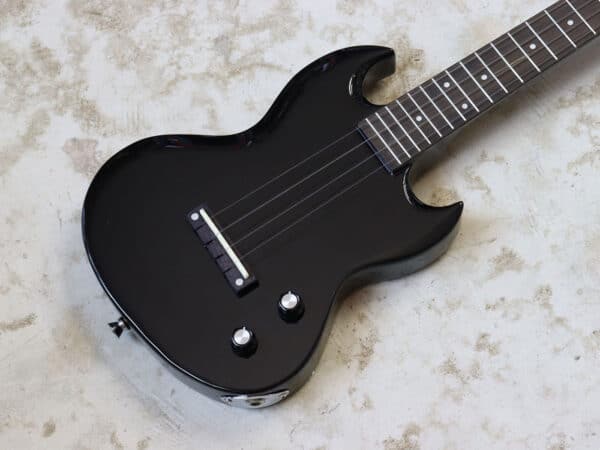 【中古】Playtech PUK502 black エレキウクレレ SGタイプ - 画像 (2)