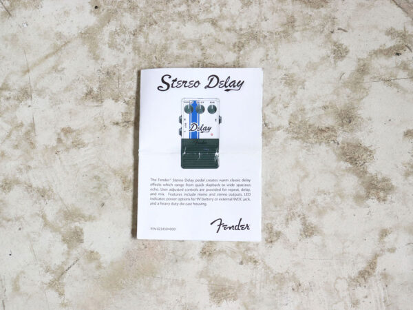 【中古】Fender Stereo Delay ディレイ - 画像 (6)
