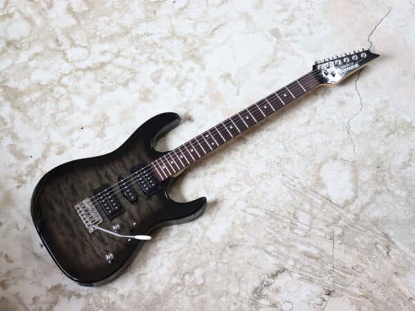【中古】Ibanez Gio Series GRX70QA TKS Transparent Black Sunburst