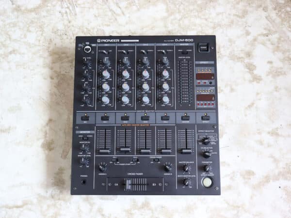 【中古】Pioneer DJM-500 パイオニア 4ch DJミキサー