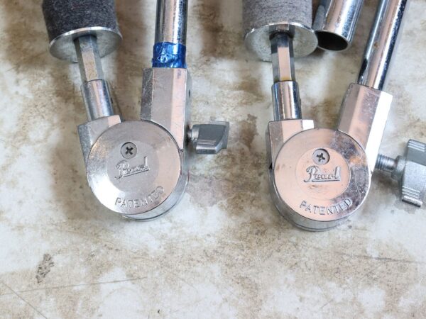 【中古】Pearl シンバルホルダー 2本＋その他ホルダー2本セット - 画像 (3)