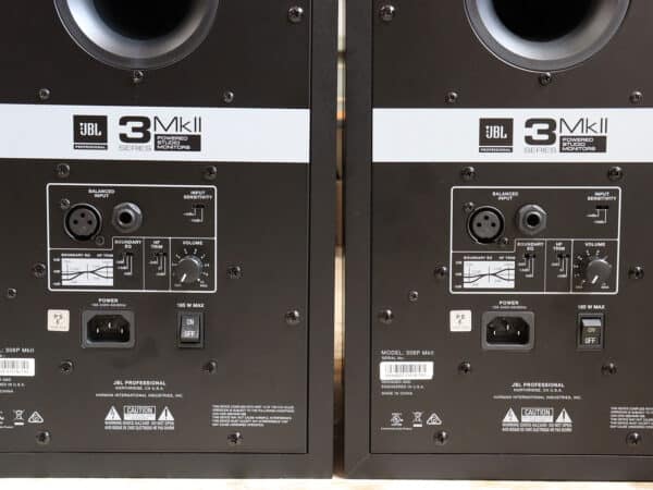 【中古】JBL 306P MkII 56W モニタースピーカー セット - 画像 (4)