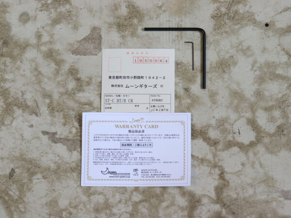 【中古・美品】Moon ST-C BT/R CR 24-25年製 - 画像 (8)