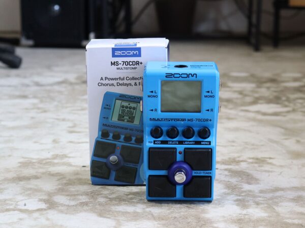 【中古】ZOOM MS-70CDR＋ MultiStomp 空間系マルチエフェクター