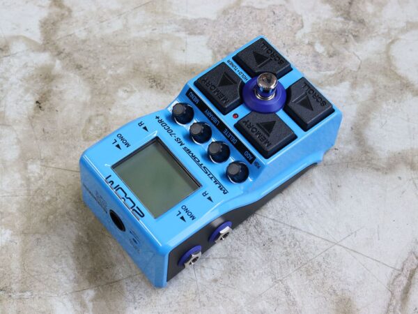 【中古】ZOOM MS-70CDR＋ MultiStomp 空間系マルチエフェクター - 画像 (3)