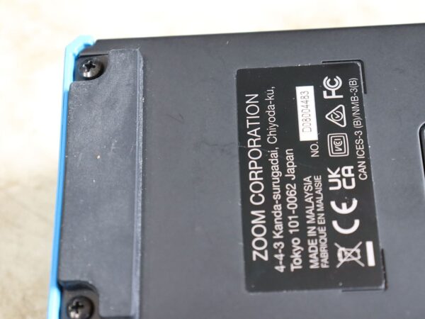 【中古】ZOOM MS-70CDR＋ MultiStomp 空間系マルチエフェクター - 画像 (5)