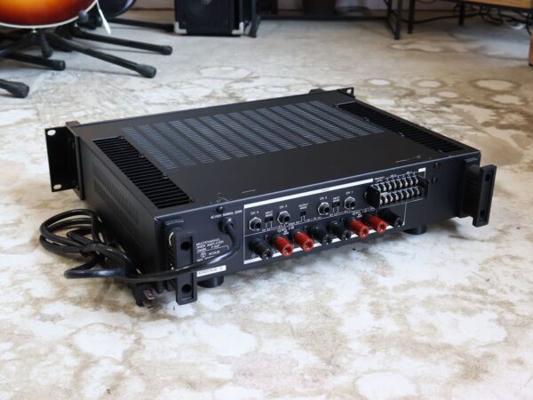 【中古】TOA P-60F パワーアンプ  8Ω 60W - 画像 (2)