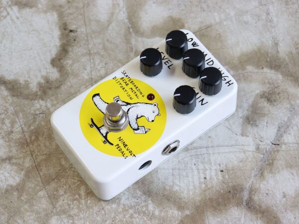 【中古】Ninevolt Pedals SKATEBOARDING BEAR METAL Distortion ディストーション - 画像 (2)