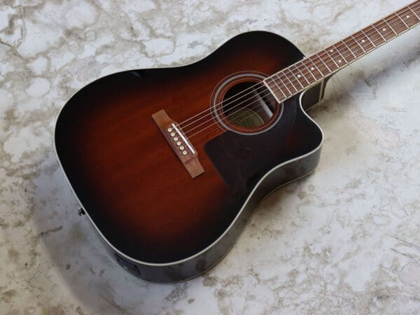 【中古】Epiphone AJ-220sce Mahogany Burst エレアコ - 画像 (2)
