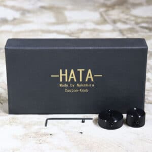 【中古・新品同様】HATA ヒラメローレット スタックノブ ブラック #1