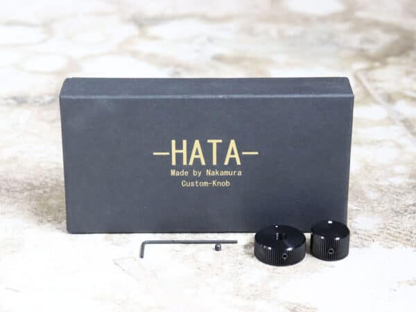 【中古・新品同様】HATA ヒラメローレット スタックノブ ブラック #2