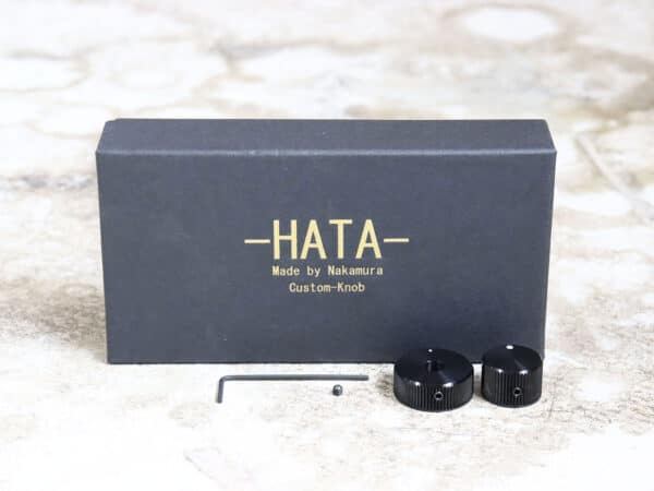 【中古・新品同様】HATA ヒラメローレット スタックノブ ブラック #3