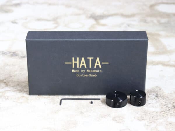 【中古・新品同様】HATA ヒラメローレット スタックノブ ブラック #4