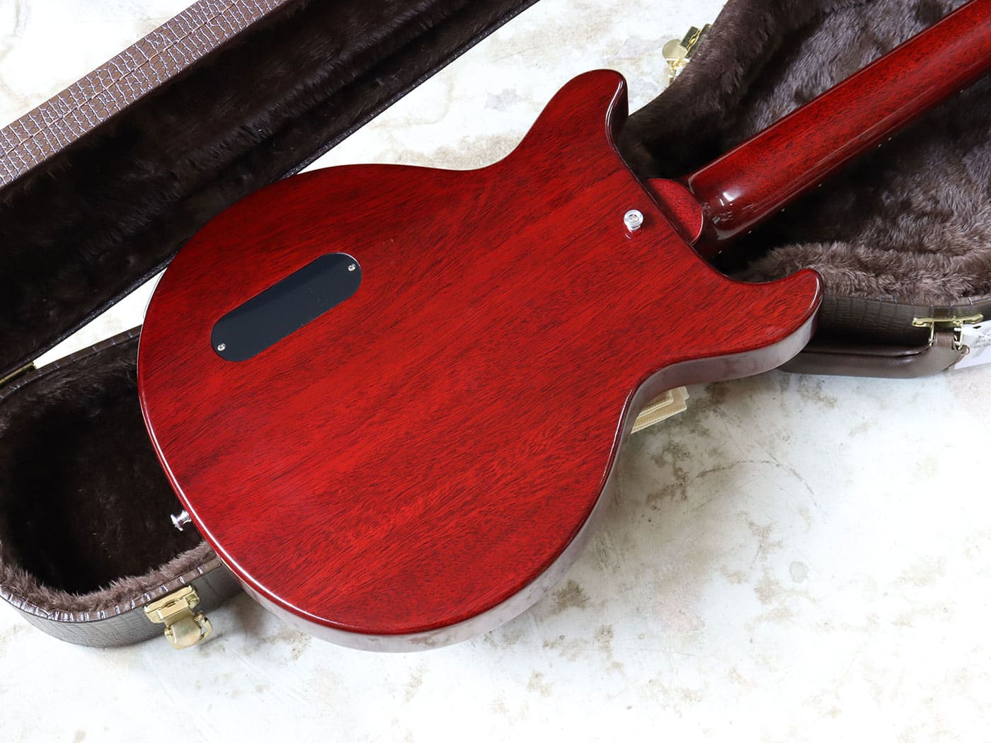 【中古・美品】Gibson Custom Shop 1958 Les Paul Junior DC VOS Cherry Red 2024年製【デジマート掲載中】 - 画像 (4)