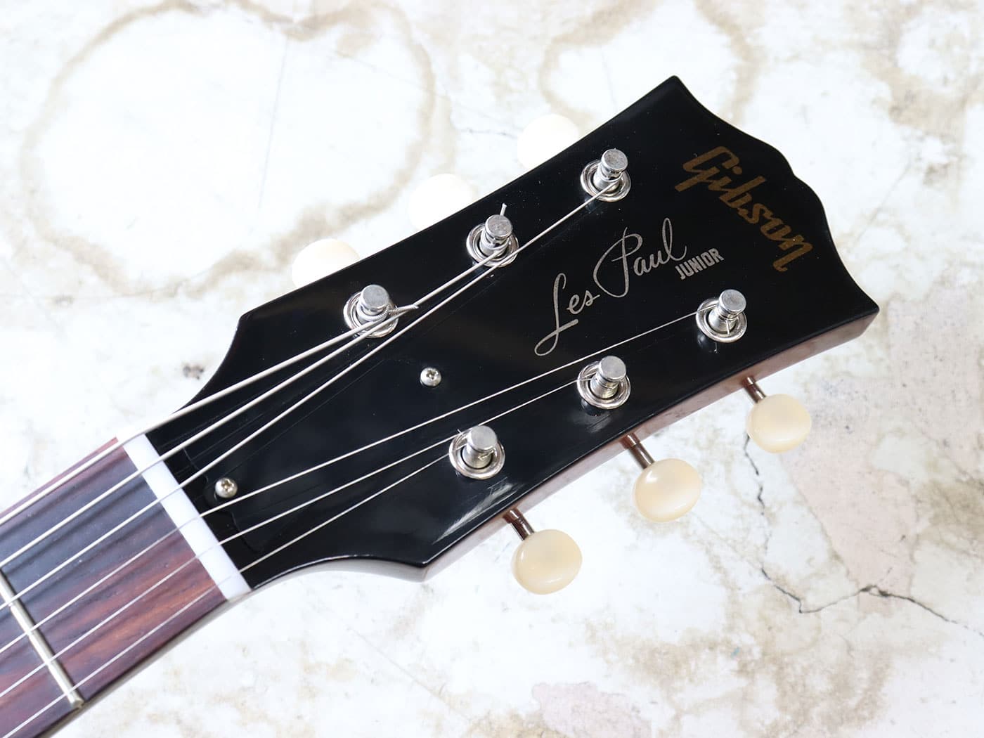 【中古・美品】Gibson Custom Shop 1958 Les Paul Junior DC VOS Cherry Red 2024年製【デジマート掲載中】 - 画像 (5)