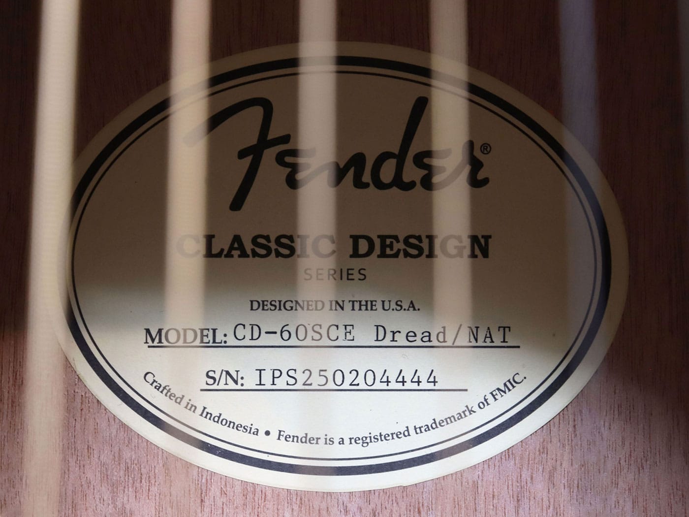 【中古】Fender CD60-SCE エレアコ - 画像 (8)