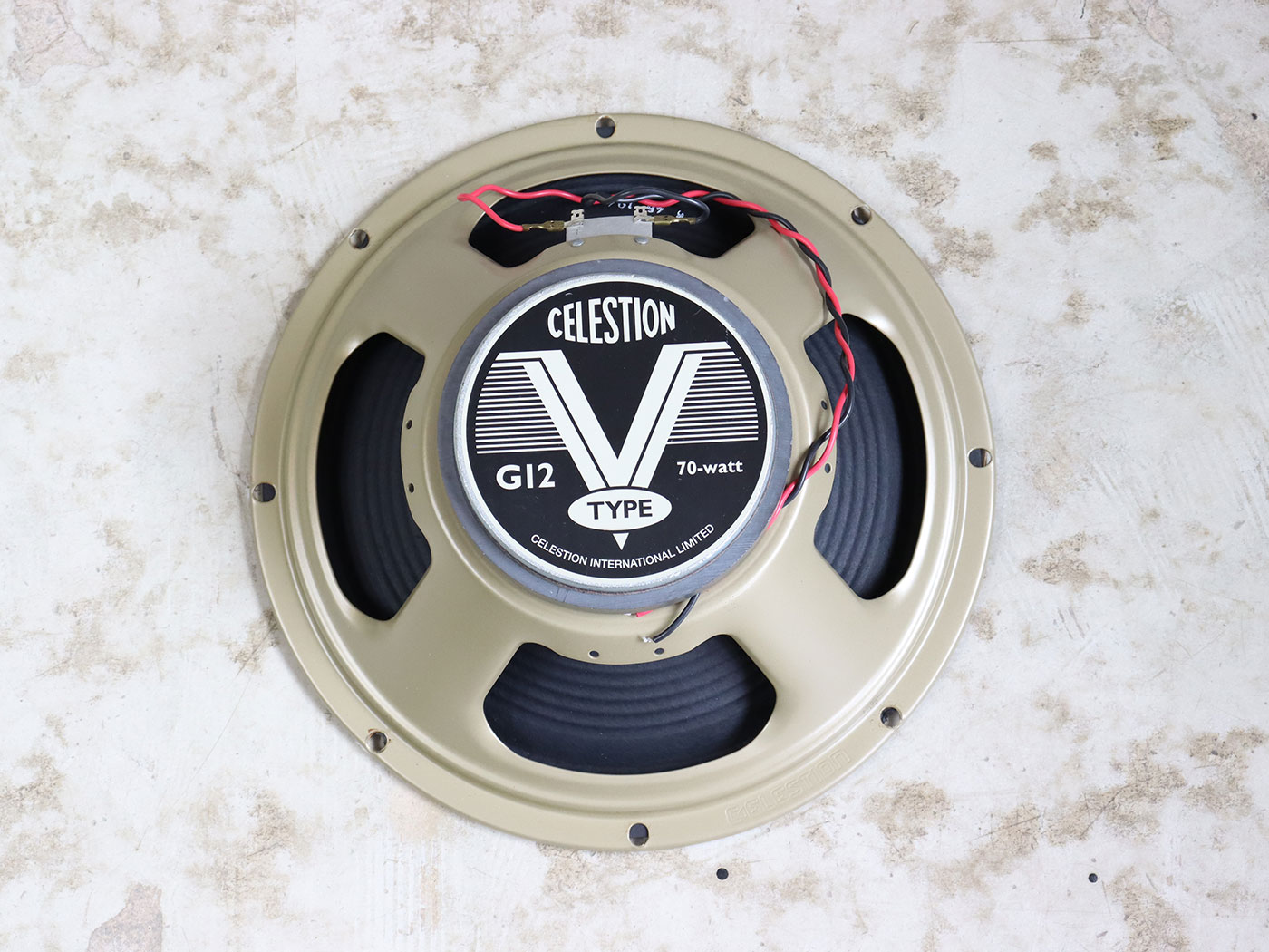 【中古・美品】Celestion G12 V-Type 8Ω ギターアンプ用スピーカーユニット