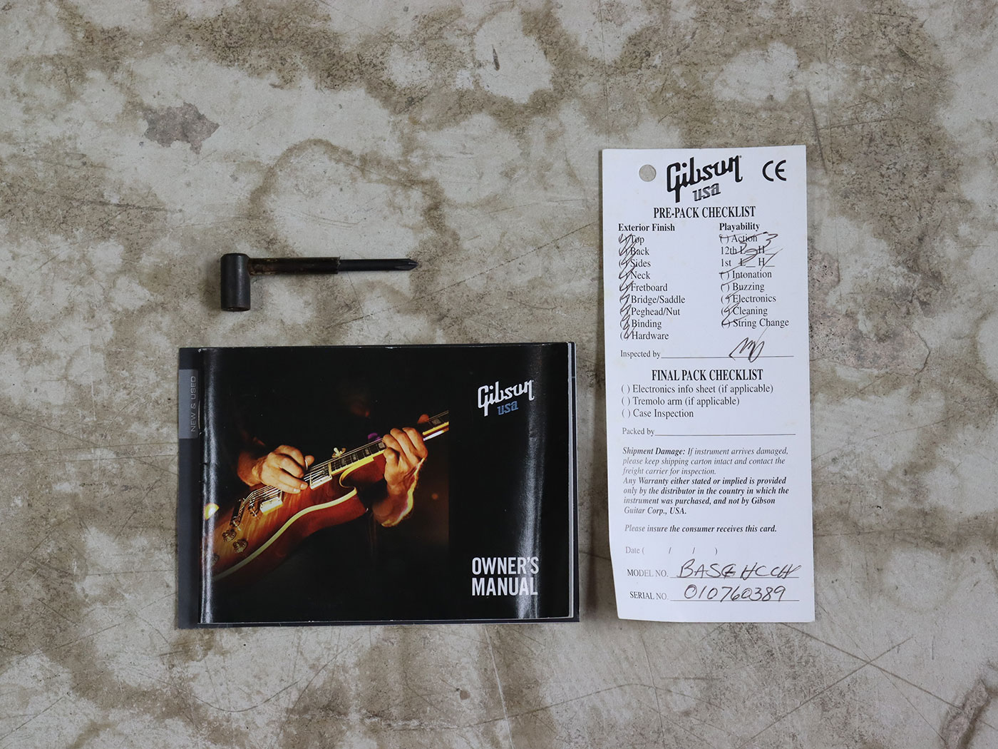 【中古】Gibson SG Reissue Bass 2006年製 - 画像 (8)