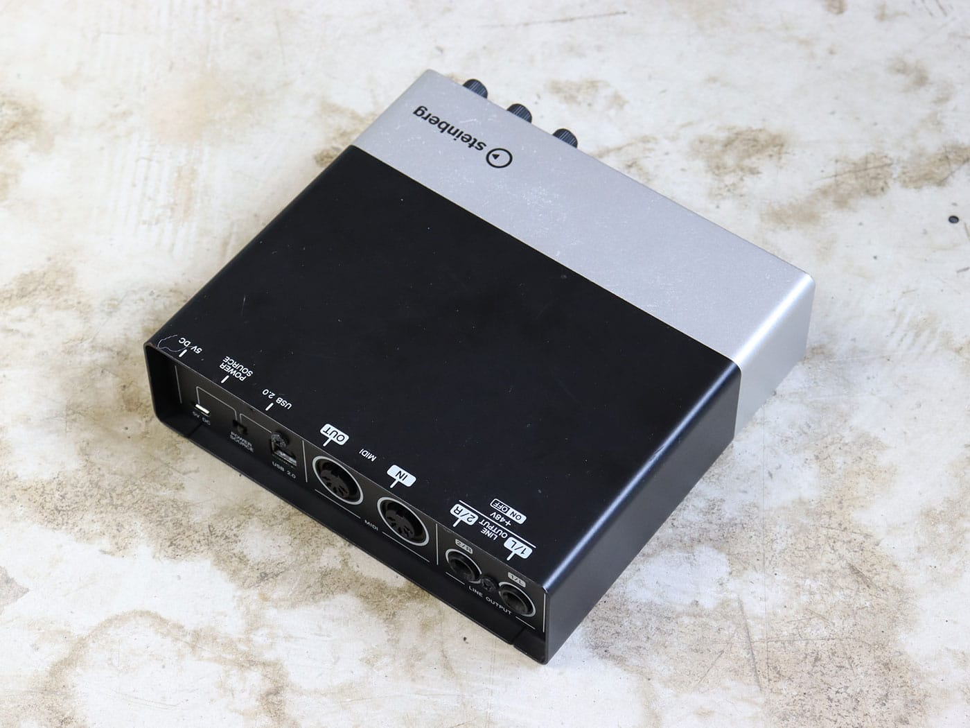 【中古】STEINBERG UR22mkII オーディオインターフェイス おまけXLRケーブル付属 - 画像 (2)