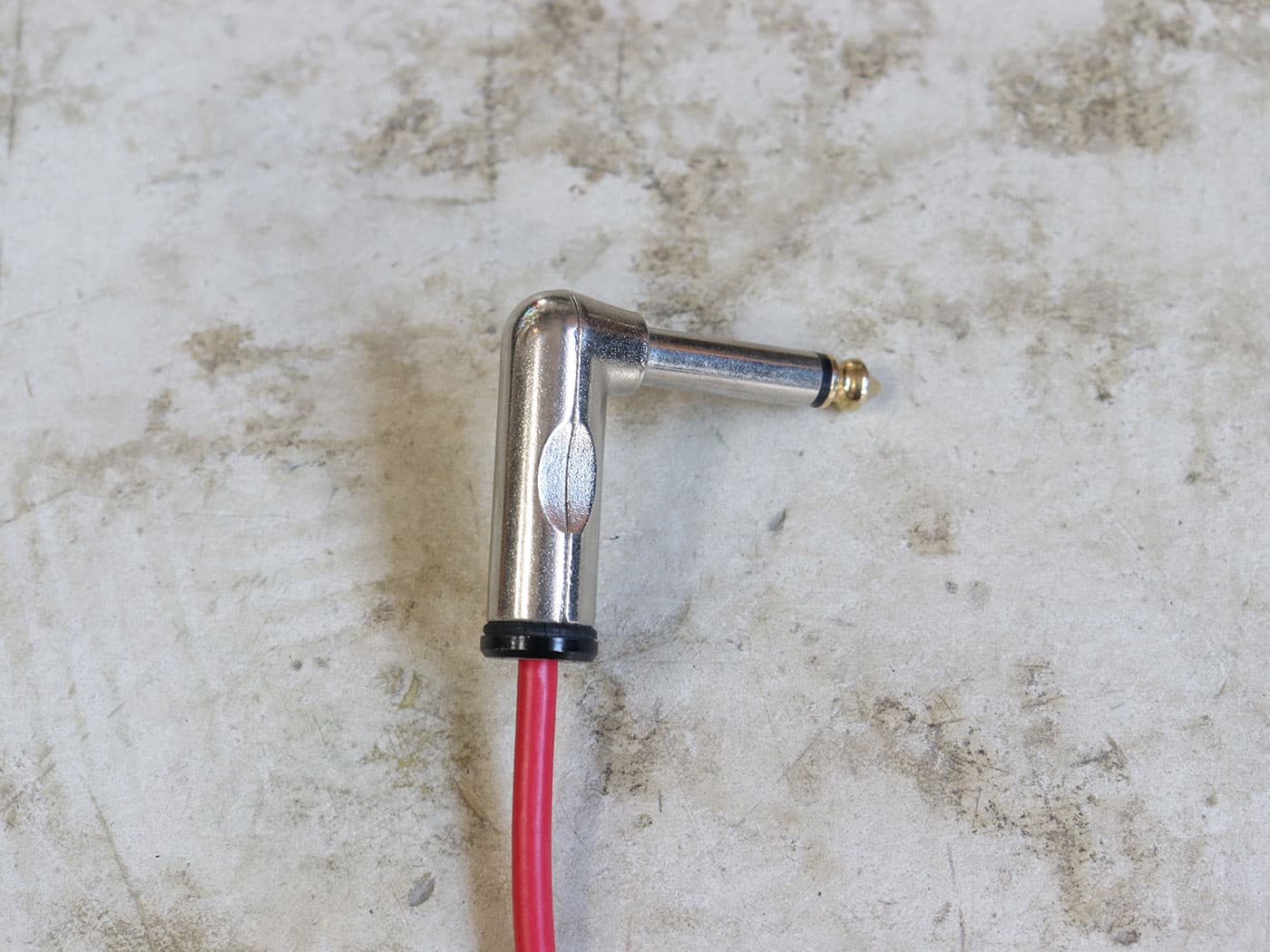 【中古】George L's 225 ソルダーレスシールド 赤 パッチとり混ぜ7本 - 画像 (2)