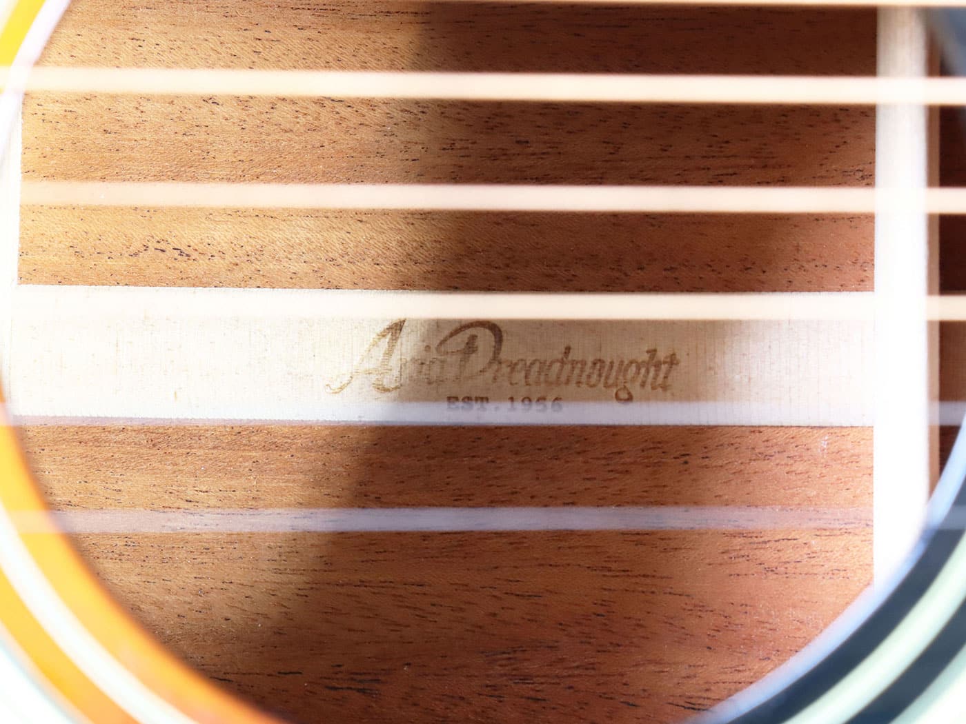 【中古】Aria AF-25BS アコースティックギター - 画像 (7)