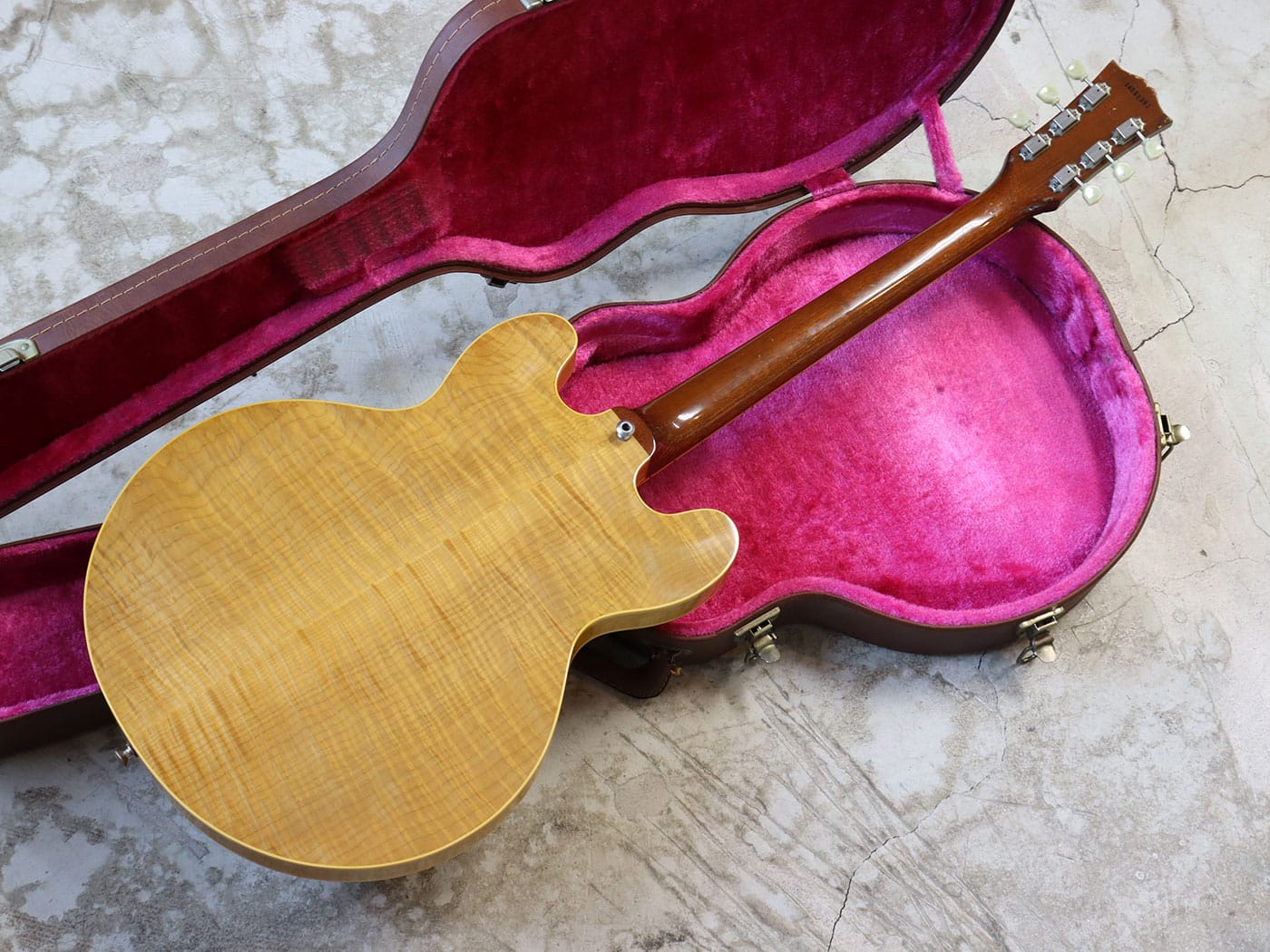 【中古】Navigator SA-500 セミアコースティックギター 日本製 - 画像 (3)