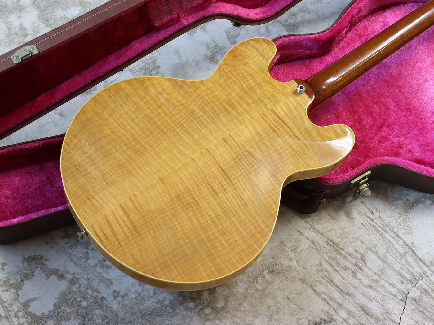 【中古】Navigator SA-500 セミアコースティックギター 日本製 - 画像 (4)